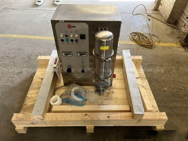 One used Glatt Mini 4 Lab Fluid Bed Dryer