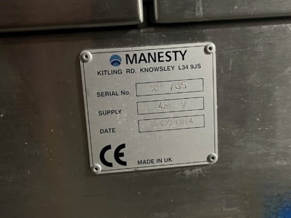 One used Manesty Xpress 700, 61 Stations - Image 2