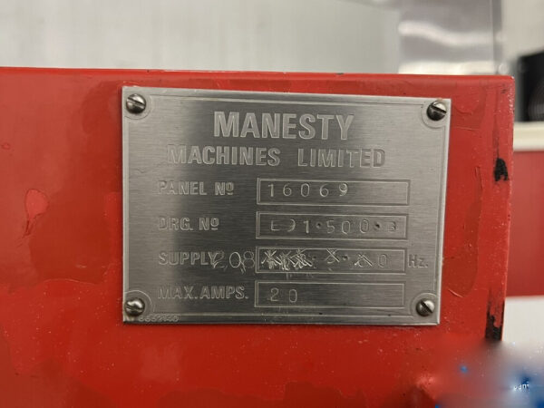 One used Manesty Unipress, 34 Stations B-Tooled - Image 3