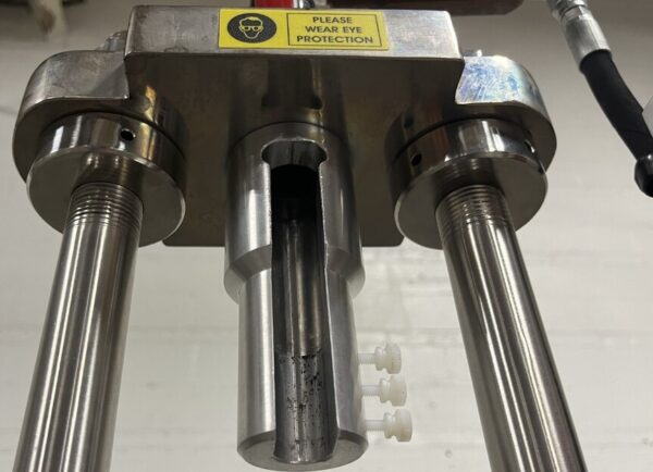 One used GlobePharma MTCM-1 Single Station Tablet Press - Image 6