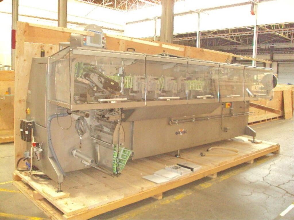 One used Effytec Packaging HB15D1 Horizontal Form-Fill-Seal Pouch Packaging Machine