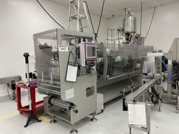 One used Mespack Packaging Machinery H-145 FE Stand-Up Pouch Form, Fill And Seal Machine - Image 2