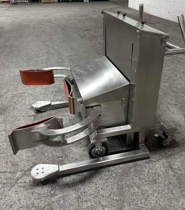 One Used EHS Drum Handler, Model DL500, Stainless Steel Construction, 150 kg. Capacity - Image 3