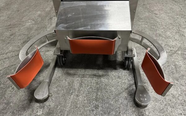 One Used EHS Drum Handler, Model DL500, Stainless Steel Construction, 150 kg. Capacity - Image 6