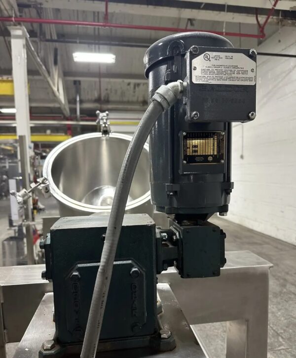 One Used 3 cu. ft. Gemco Twin Shell Blender, Stainless Steel Construction - Image 8