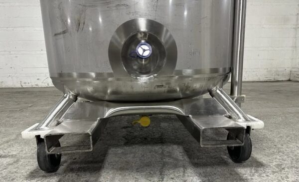 One of 4 Available Used 600 Liter Precision Stainless Jacketed Receiver Vessels, 316L SS Construction - Image 8