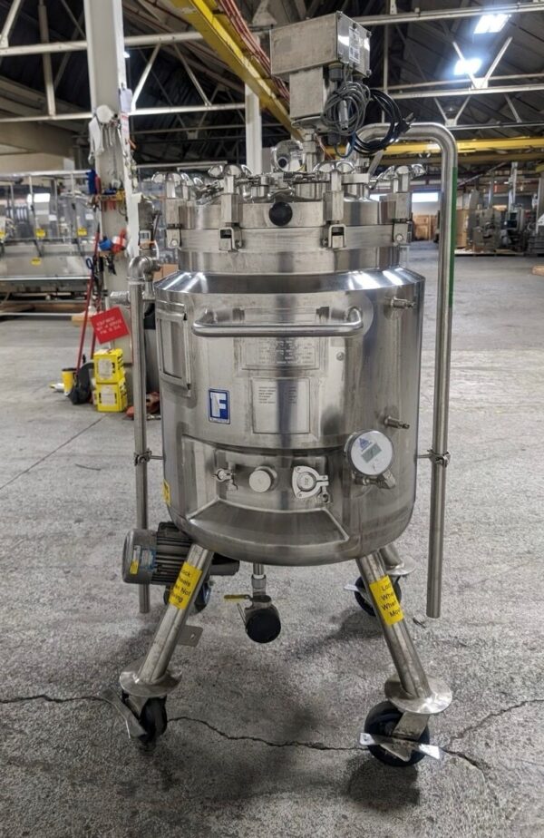 One Used 100 Liter Feldmeier Reactor, Stainless Steel Construction - Image 4