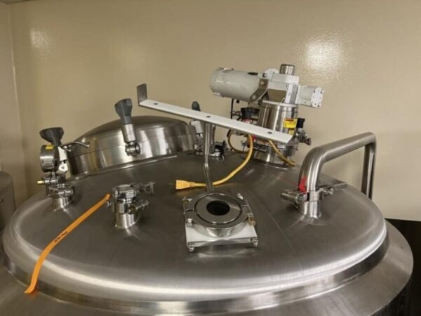 One Used 1,200 Liter DCI Reactor, Hastelloy C22, 45/150# - Image 2