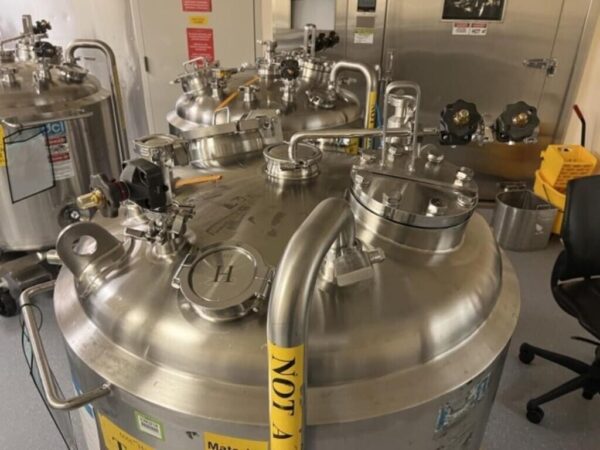 One Used 600 Liter DCI Reactor, Hastelloy C22, 45/150# - Image 2