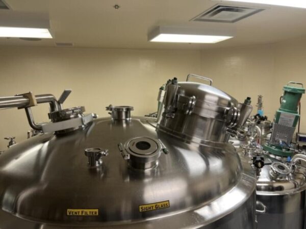 One Used 1200 Liter Precision Stainless Reactor, 316L S/S, 45/100# - Image 3