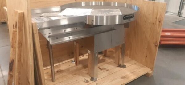 One Used Garvey 48" Rotary Accumulation Table, Model 1500, SS - Image 2