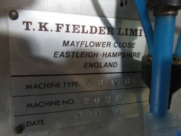 One Used 65 Liter TK Fielder High Shear Mixer, s/s, Model PMAV65 - Image 9