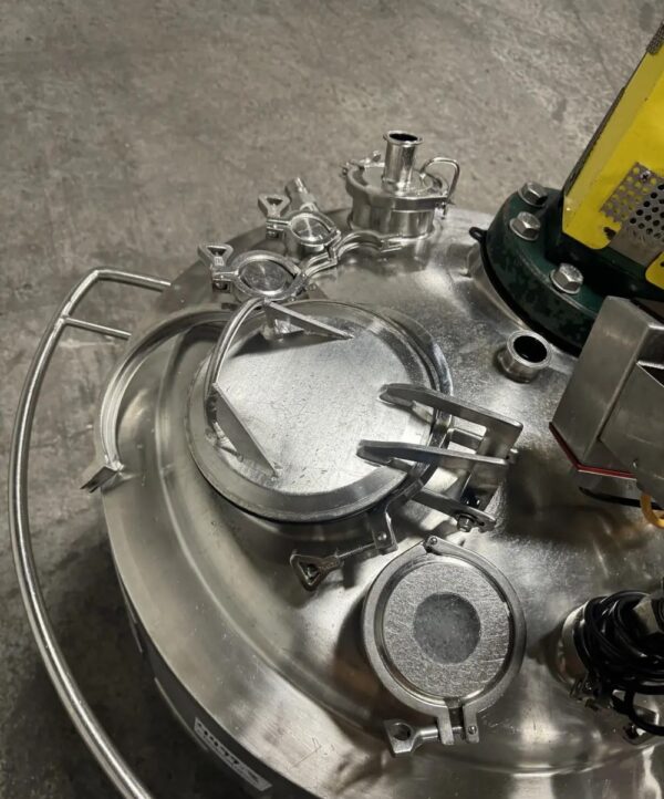 One Used 150 Liter Precision Stainless Reactor, 316 S/S with Lightnin Mixer - Image 8