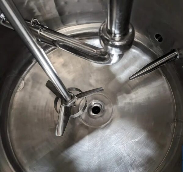 One Used 200 Liter Precision Stainless Reactor, 316 S/S, with Lightnin Mixer - Image 8