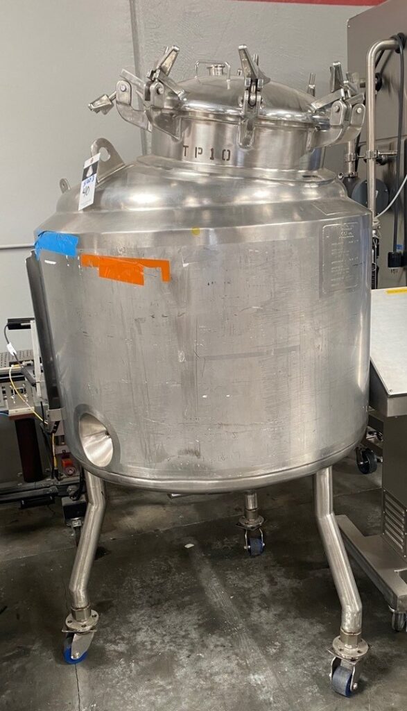 One Used DCI 375 L Jacketed Vessel