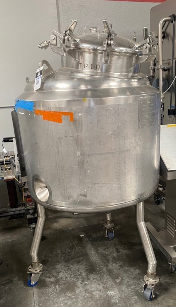 One Used DCI 375 L Jacketed Vessel