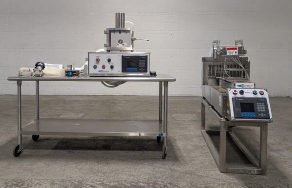 One Used Cozzoli Syringe Filler, Model F329HE-10SS, MVP Stoppering