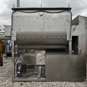 One Used 220 Cu Ft Weiler Provisur Dual Shaft Paddle Mixer, Model M12900, S/S