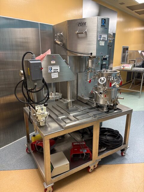 One Used Ross PDM D-2 Stainless Steel Mixing System With Ross DS-2 Press